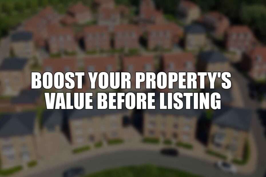 Boost Your Property's Value Before Listing