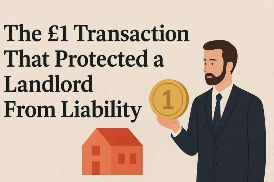 The £1 Transaction That Protected a Landlord From Liability
