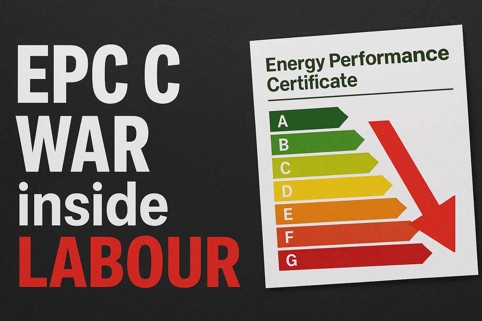 EPC C Fallout: Labour Faces Internal War Over Green Housing Targets