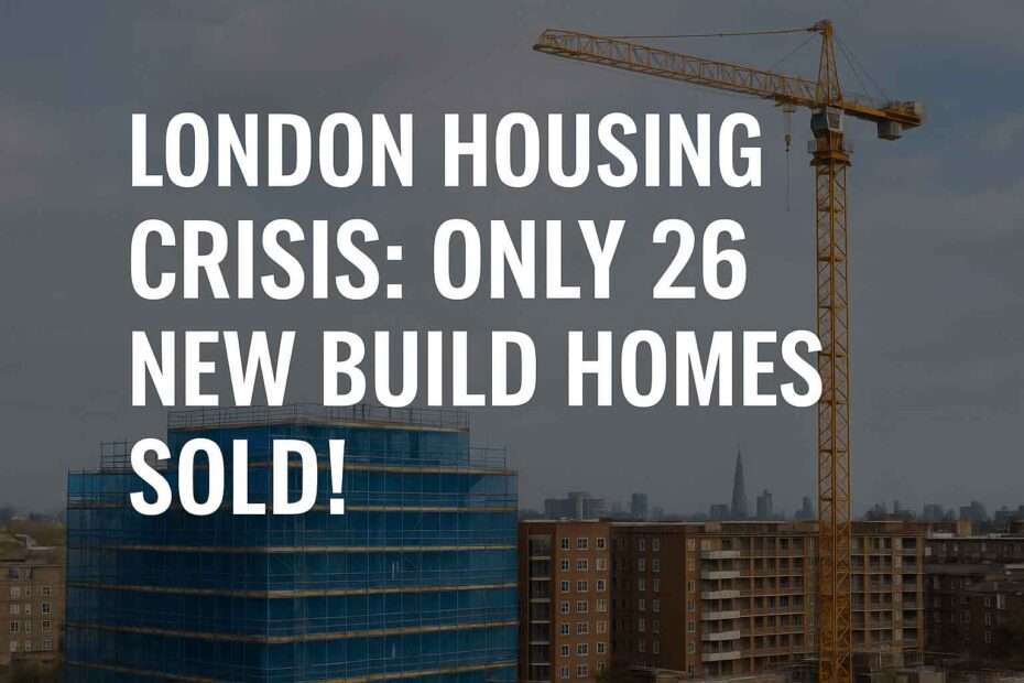 London’s New Build Market in Crisis