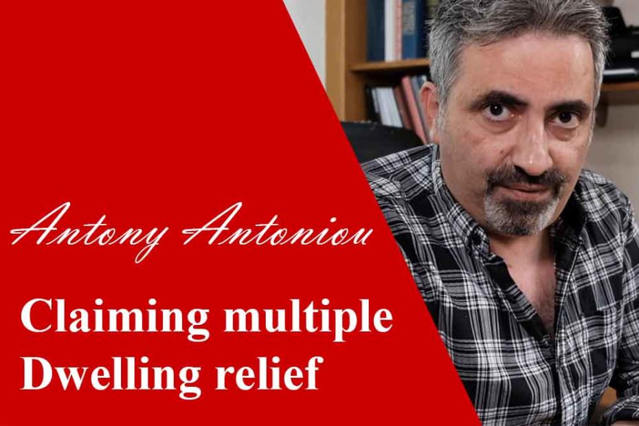 Claiming multiple dwelling relief