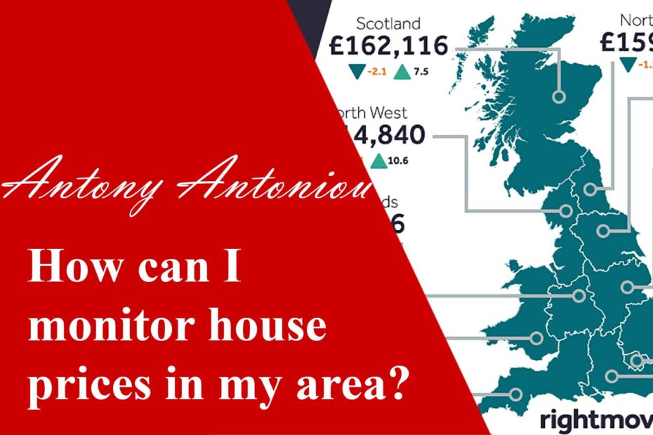How can I monitor house prices in my area