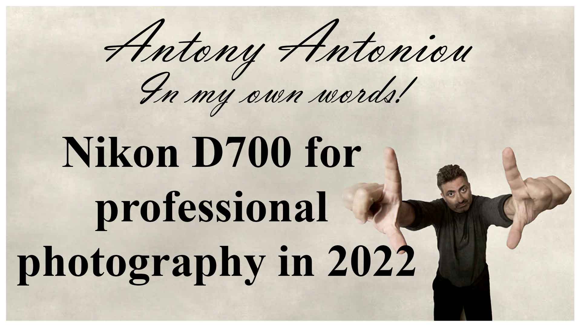 Nikon D700 for professional photography in 2022