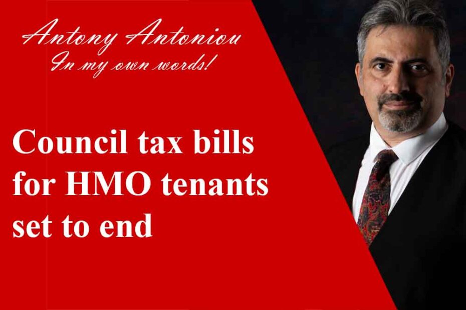 Council tax bills for HMO tenants set to end