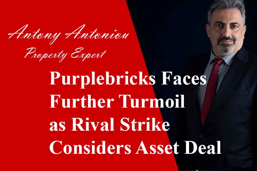 Purplebricks Faces Further Turmoil as Rival Strike Considers Asset Deal